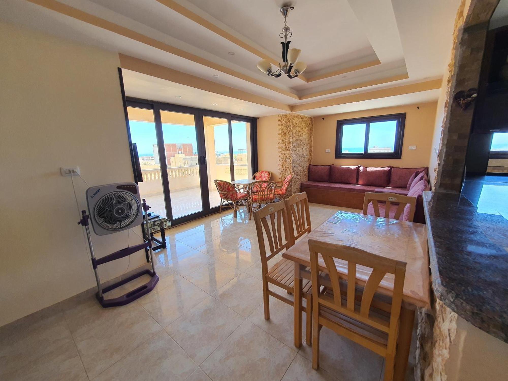 بيت العز للشقق الفندقية - علم الروم Bet Elezz Apartments-Alam Elrom Mersa Matruh Room photo